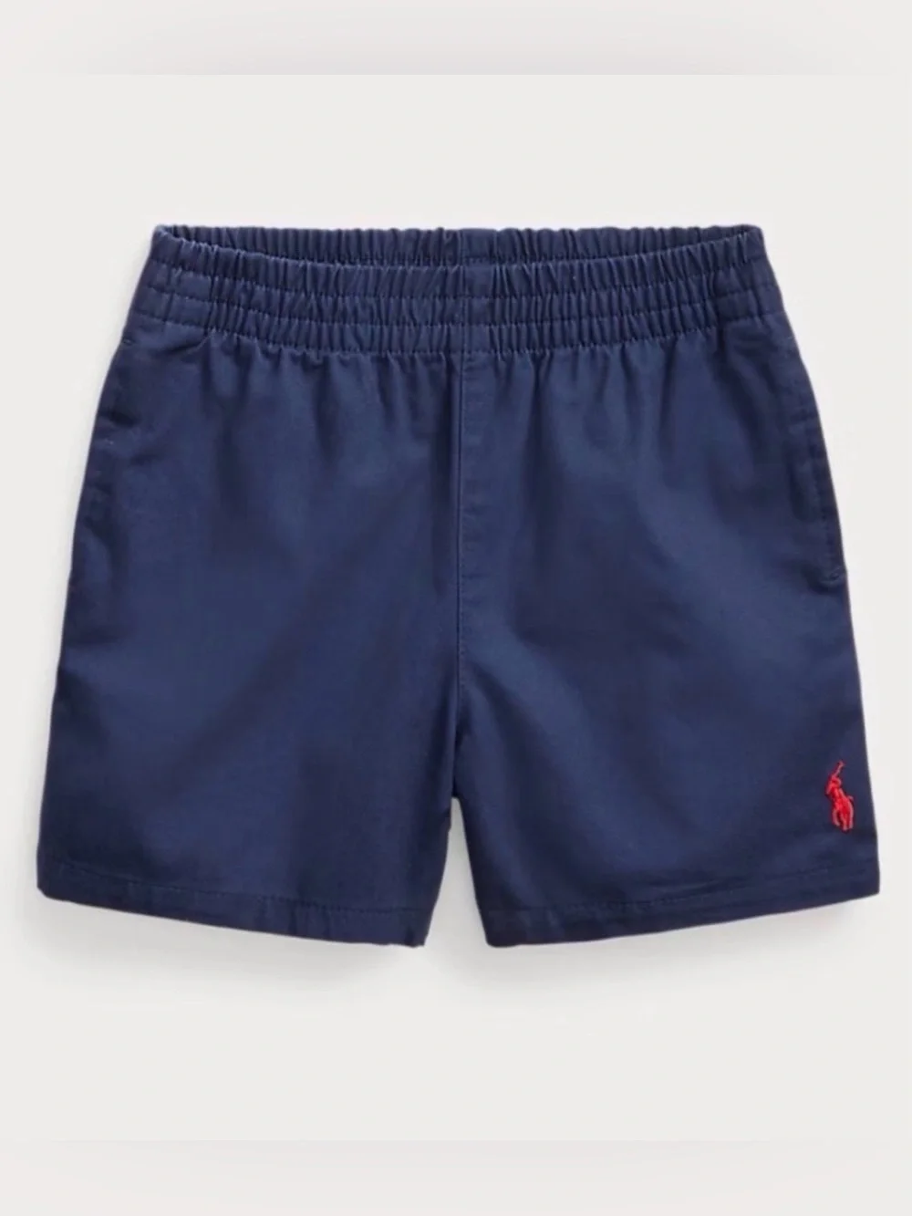 Polo Ralph Lauren Navy Shorts with Red Polo Pony